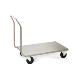 SHS - K616200 - Carrello in acciaio inox ad un maniglione per trasporti vari